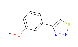 4-(3-Methoxyphenyl)-1,2,3-thiadiazole