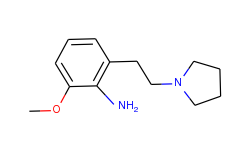 1-[2-(2-Amino-3-methoxyphenyl)ethyl]pyrrolidine