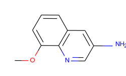 3-Quinolinamine, 8-methoxy-