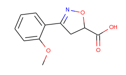 3-(2-Methoxy-phenyl)-4,5-dihydro-isoxazole-5-carboxylic acid