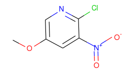 2-Chloro-5-methoxy-3-nitropyridine