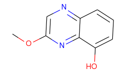 5-Quinoxalinol, 3-methoxy-