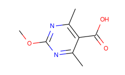 2-Methoxy-4,6-dimethylpyrimidine-5-carboxylic acid