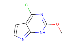 1H-Pyrrolo[2,3-d]pyrimidine, 4-chloro-2-methoxy-