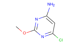 4-Pyrimidinamine, 6-chloro-2-methoxy-