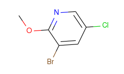 Pyridine, 3-bromo-5-chloro-2-methoxy-