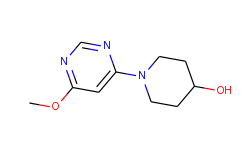 1-(6-Methoxy-pyrimidin-4-yl)-piperidin-4-ol