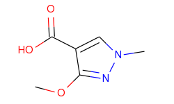 1H-Pyrazole-4-carboxylic acid, 3-methoxy-1-methyl-
