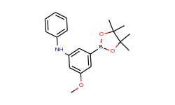 3-Methoxy-N-phenyl-5-(4,4,5,5-tetramethyl-1,3,2-dioxaborolan-2-yl) aniline
