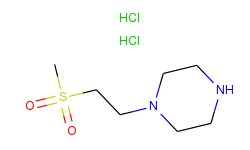1-(2-Methanesulfonyl-ethyl)piperazine dihydrochloride