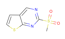 Thieno[2,3-d]pyrimidine, 2-(methylsulfonyl)-
