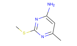 6-methyl-2-methylsulfanyl-pyrimidin-4-ylamine