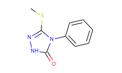 5-(methylthio)-4-phenyl-2h-1,2,4-triazol-3(4h)-one