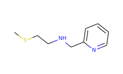 2-Pyridinemethanamine, N-[2-(methylthio)ethyl]-