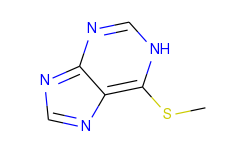 1H-Purine, 6-(methylthio)-