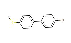 4-bromo-4'-methylsulfanyl-biphenyl