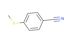 Benzonitrile, 4-(methylthio)-