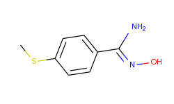 4-Methylsulfanylbenzamide oxime