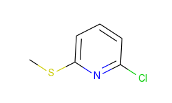 Pyridine, 2-chloro-6-(methylthio)-