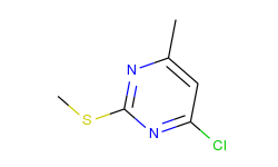 Pyrimidine, 4-chloro-6-methyl-2-(methylthio)-