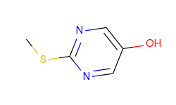 5-Pyrimidinol, 2-(methylthio)-
