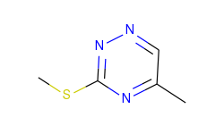 5-Methyl-3-(methylthio)-1,2,4-triazine