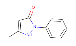 3H-Pyrazol-3-one, 1,2-dihydro-5-methyl-2-phenyl-