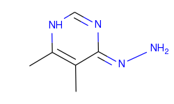 4(1H)-Pyrimidinone, 5,6-dimethyl-, hydrazone (9CI)