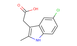 1H-Indole-3-acetic acid, 5-chloro-2-methyl-