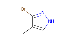1H-Pyrazole, 3-bromo-4-methyl-