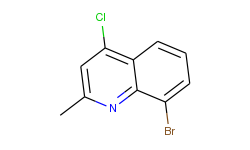 Quinoline, 8-bromo-4-chloro-2-methyl-