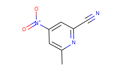 6-methyl-4-nitro-pyridine-2-carbonitrile