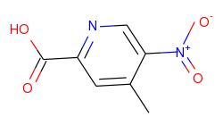 4-methyl-5-nitro-2-pyridinecarboxylic acid