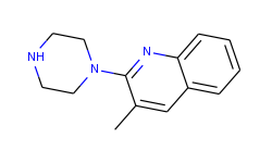 3-Methyl-2-(1-piperazinyl)quinoline
