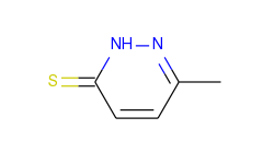 3(2H)-Pyridazinethione, 6-methyl-