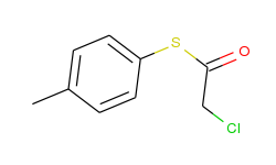 s-chloroacetyl-p-mercaptotoluene