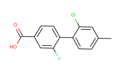 4-(2-chloro-4-methylphenyl)-3-fluorobenzoic acid