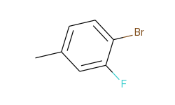 Benzene, 1-bromo-2-fluoro-4-methyl-