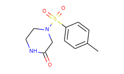4-tosylpiperazin-2-one