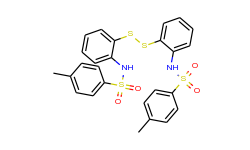 Benzenesulfonamide, N,N'-(dithiodi-2,1-phenylene)bis[4-methyl-