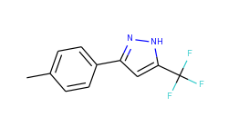 1H-Pyrazole, 3-(4-methylphenyl)-5-(trifluoromethyl)-