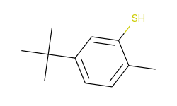 Benzenethiol, 5-(1,1-dimethylethyl)-2-methyl-
