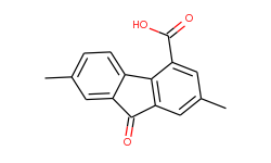 2,7-Dimethyl-9-fluorenone-4-carboxylic acid