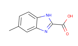 1H-Benzimidazole-2-carboxylic acid, 5-methyl-