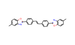 Benzoxazole, 2,2'-(1,2-ethenediyldi-4,1-phenylene)bis[5-methyl-