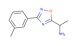 1-(3-m-Tolyl-[1,2,4]oxadiazol-5-yl)-ethylamine