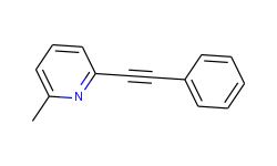 Pyridine, 2-methyl-6-(phenylethynyl)-