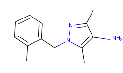 3,5-Dimethyl-1-(2-methylbenzyl)-1H-pyrazol-4-amine