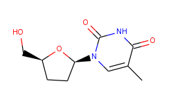 Thymidine, 3'-deoxy-
