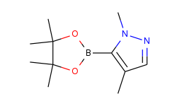 1,4-dimethyl-5-(4,4,5,5-tetramethyl-1,3,2-dioxaborolan-2-yl)pyrazole